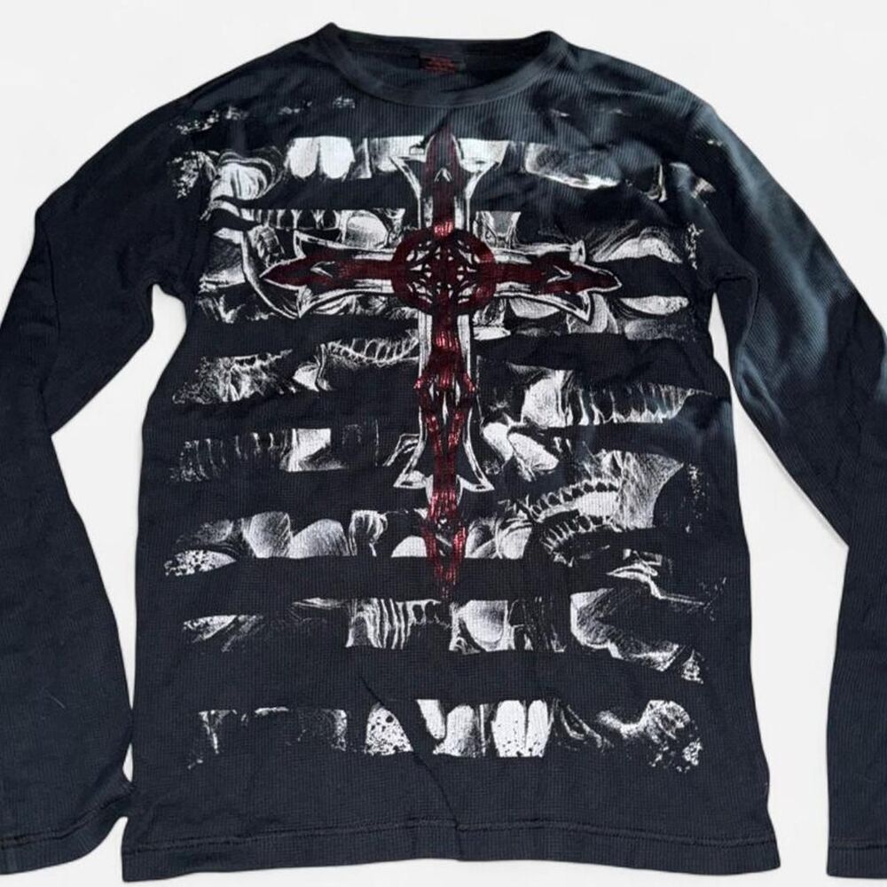 Mma-elite Men's Black and Grey Shirt